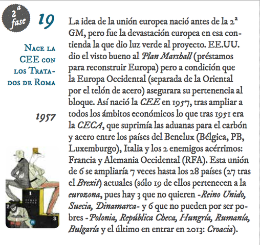 19. Nace la CEE con los Tratados de Roma