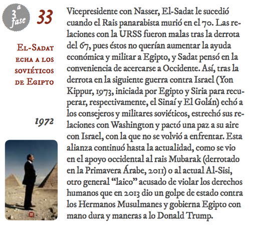 33. El-Sadat echa a los soviéticos de Egipto
