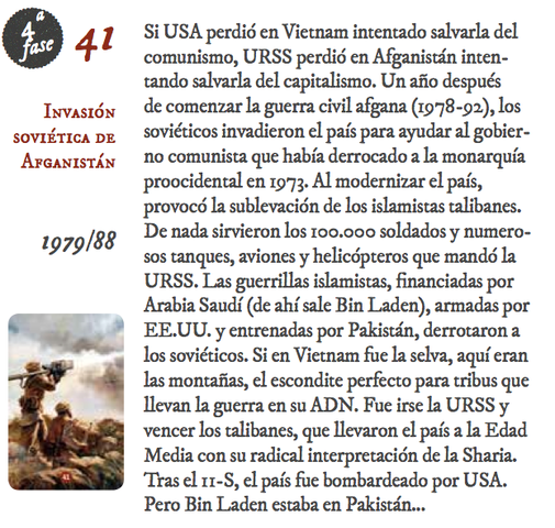 41. Invasión soviética de Afganistán
