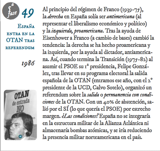 49. España entra en la OTAN tras referendum