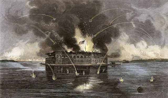 South Carolina Fires on Fort Sumter