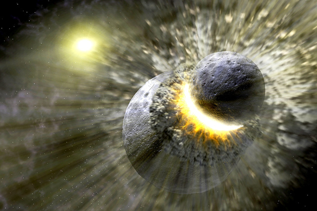 Creación de la Luna