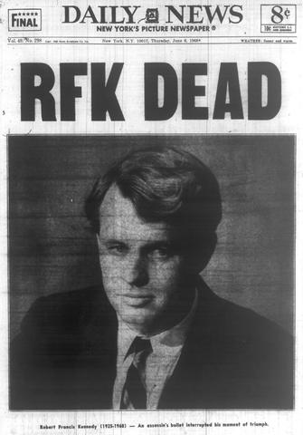 Robert f. Kennedy was assassinated
