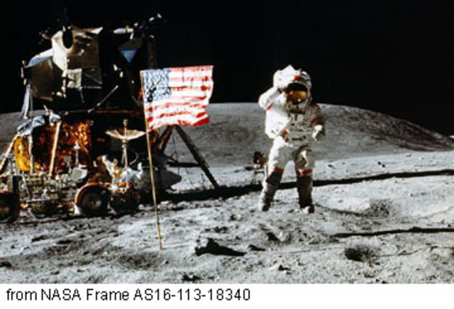 United States lands on the Moon