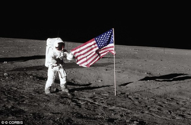 United States lands on the moon