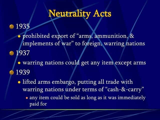 Neutrality Act