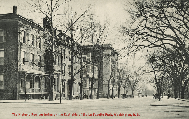 Dolley moves back to the capital as a widow