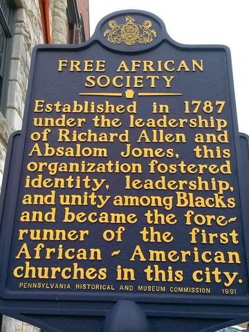 Free African Society led by Allen and Absalom