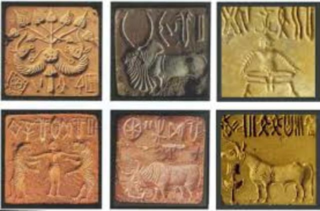 SELLOS GRABADOS EN IDEOGRAMAS