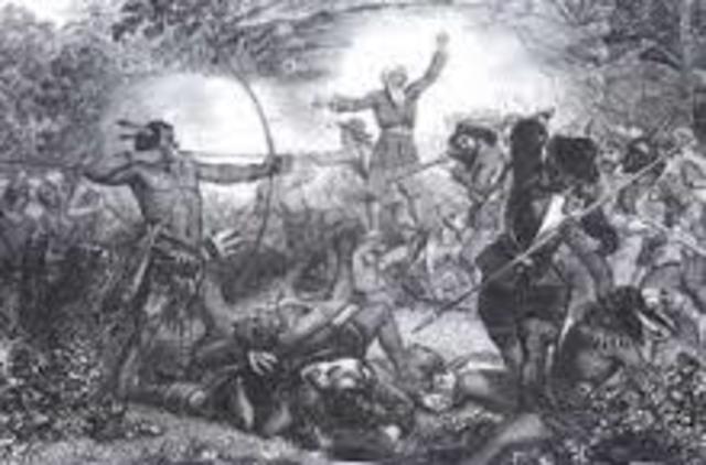 War between Colonial and Natives
