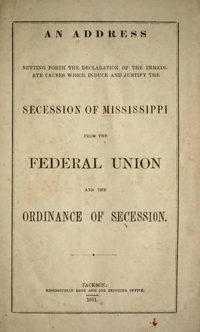 Mississippi Secession