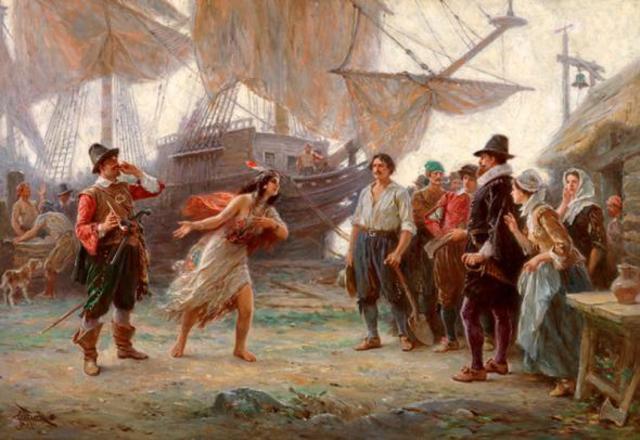 Pocahontas is captured