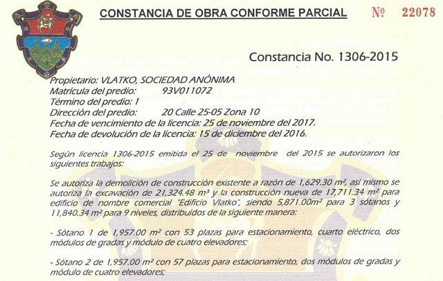 Entrega de permiso de ocupación