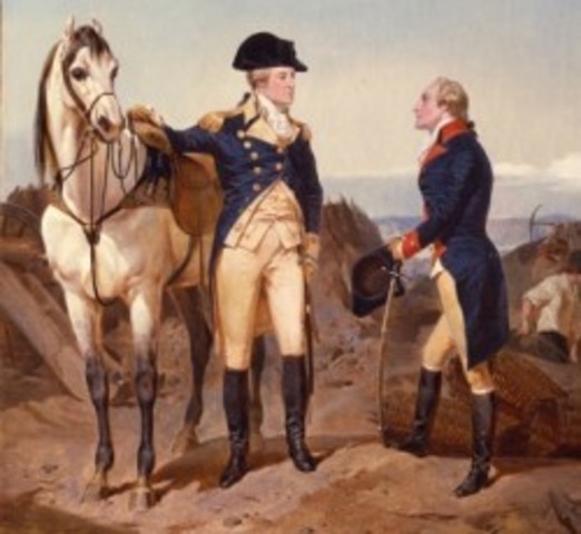 Alexander Hamilton is appointed the Nations first Secretary of Treasure