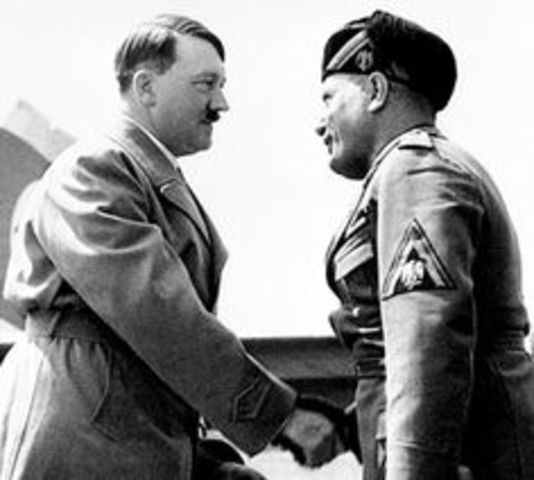 Hitler and Stalin sign non-aggression pact