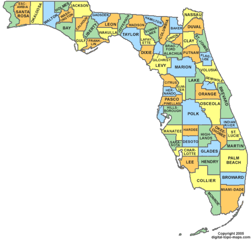 Florida becomes a state