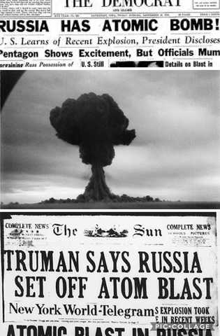 EUROPE: Soviets Successful Set Of First Atomic Bomb