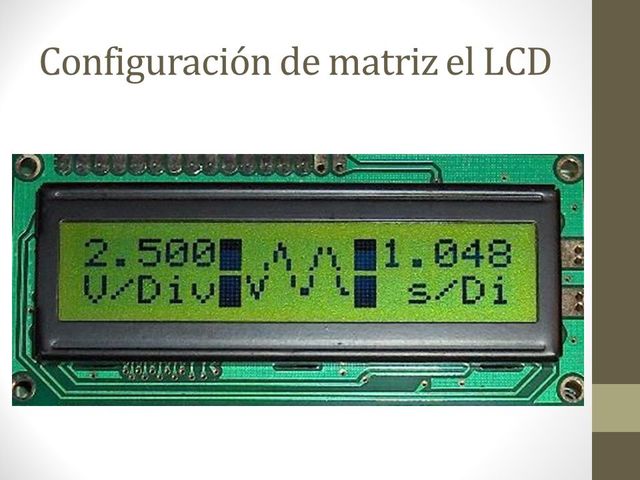 Manejo del teclado y de la pantalla LCD