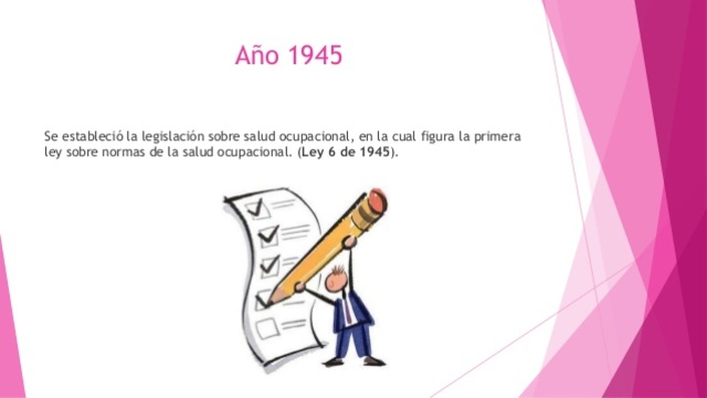 PRIMERA LEY DE SALUD OCUPACIONAL EN COLOMBIA