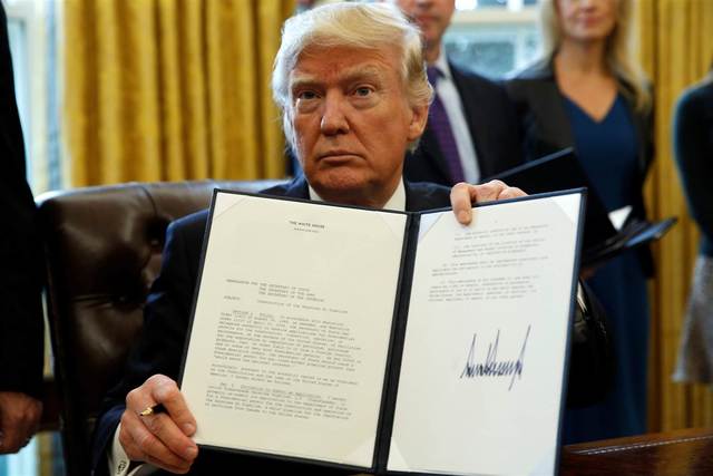 President Donald Trump Revokes the Fair Pay and Safe Workplace Act