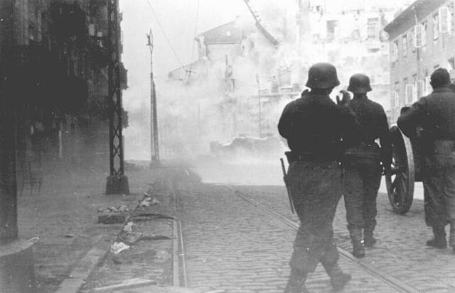 April 19, 1943 - First resistance by Jews in the Warsaw Ghetto.