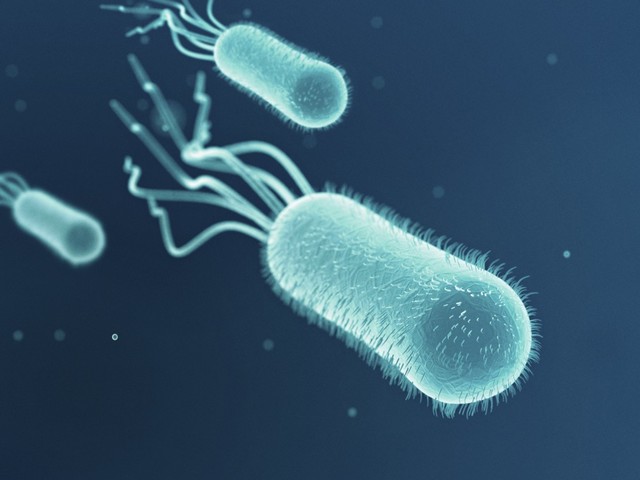 aparecen as primeiras bacterias.