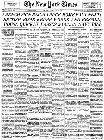 Italy and Germany form a truce