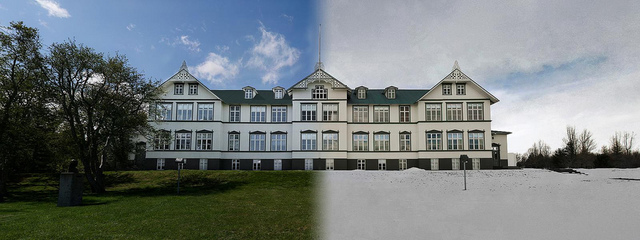 Ég hóf menntaskólagöngu mína