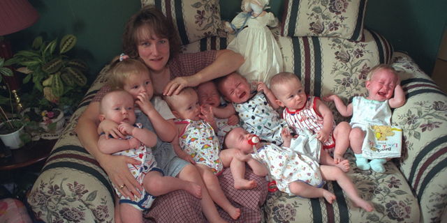 First ever surviving septuplets