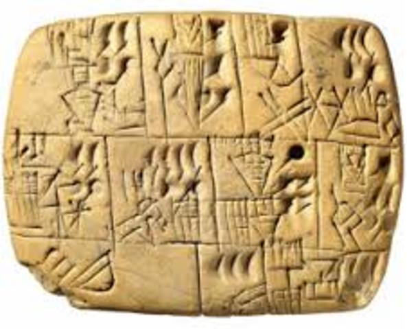 Invención de la escritura