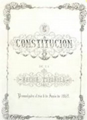 La Constitucion del 1869