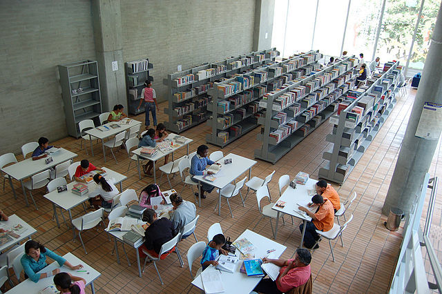 Creación de la Biblioteca de Medellin- Rio Negro