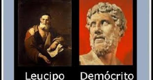 Democritrus(460 BCE)-Leucipus(1803 AD)