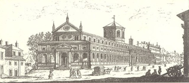 Origen del Hospital Santo Espíritu en Roma
