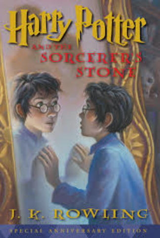 Harry potter first book released