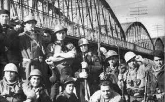 Inici de la batalla de Jarama