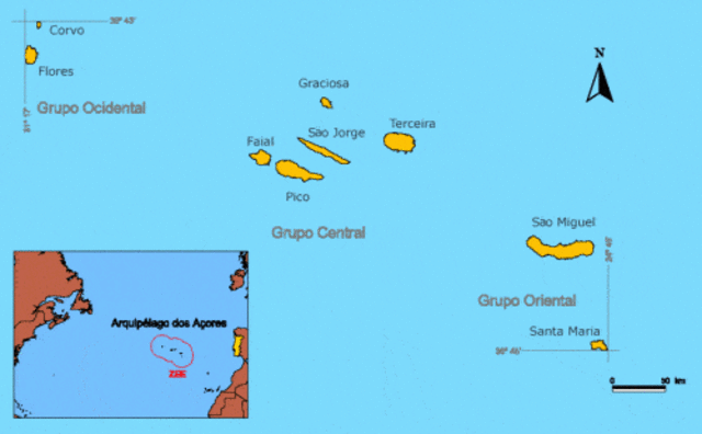 Descubrimiento Islas Azores