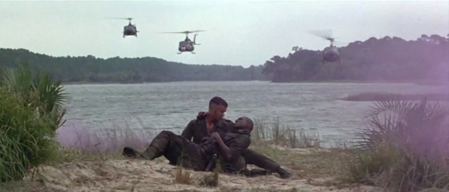 Forrest saves members of his platoon in battle