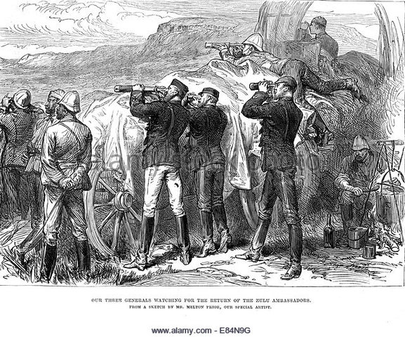 Lord Chelmsford defeats Zulus at KwaGingindlovu