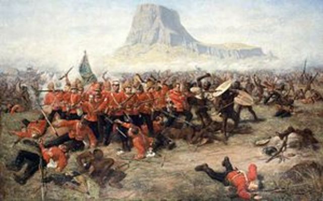 British invade Zululand in three areas