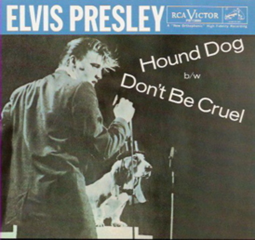 elvis releases hound dog