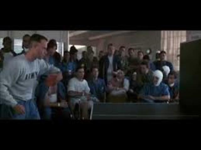 Forrest discovers ping-pong