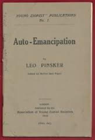 León Pinsker, Autoemancipación