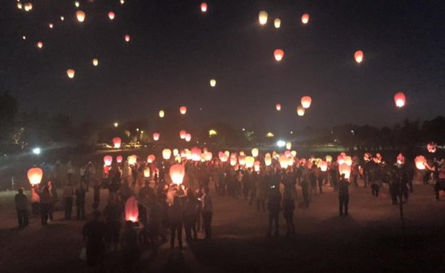 Chinese Lantern Release