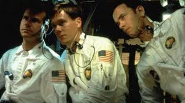 on the 30th of June 1995 Apollo 13 came out a movie showing the world what it was like for those men. this movie showing what it was like to fly and almost die in space.