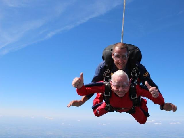 Veterans Fly High While Indoor Skydiving With Wounded Warrior Project