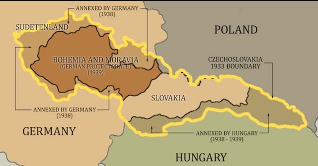 Germany annexes Sudetenland