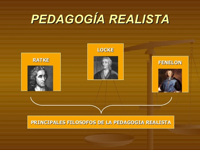 EL REALISMO PEDAGÓGICO