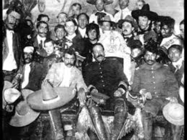 INICIO DE LA REVOLUCIÓN MEXICANA