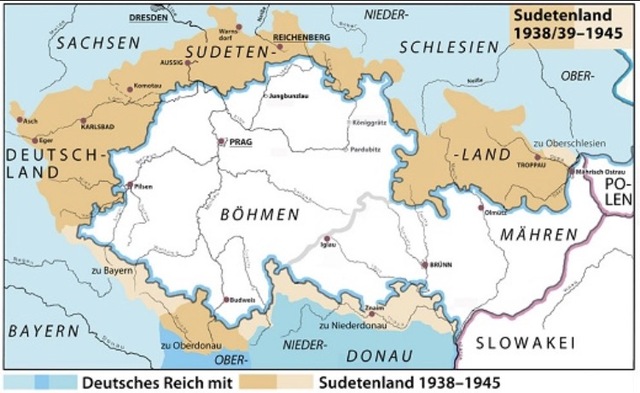 Germany annexes sudetenland